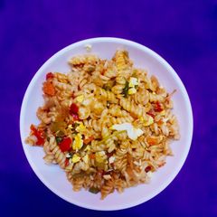 A picture of "Egg and Vegetables Pasta"#Boxweek2.