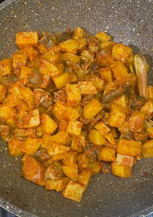 Foto resep Sambel goreng kentang dan ati