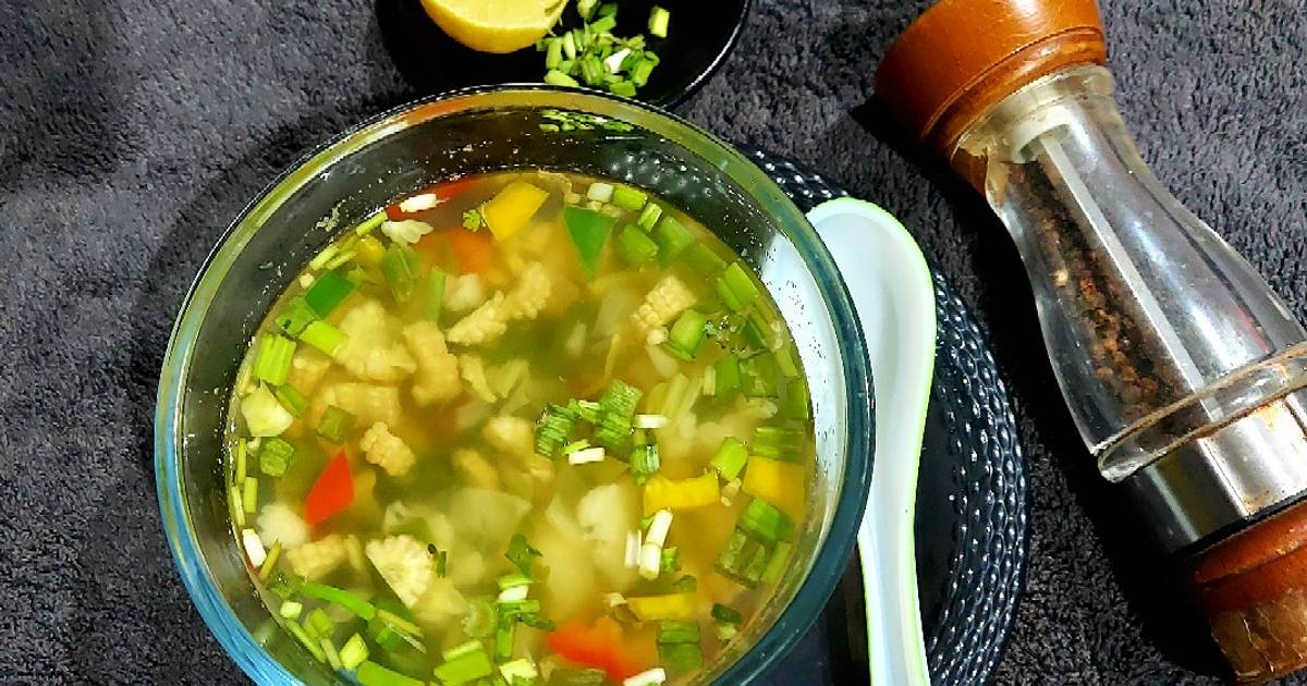 Thin Soup (Clear Soup) Recipes Clear Veg to chicken soup & more