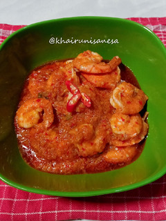 Foto resep Udang saos Padang