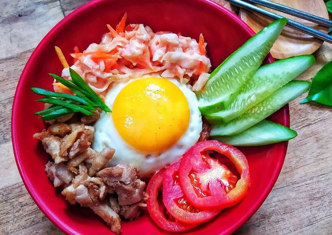 Cara Gampang Membuat Rice Bowl Tanggal Tua Anti Gagal