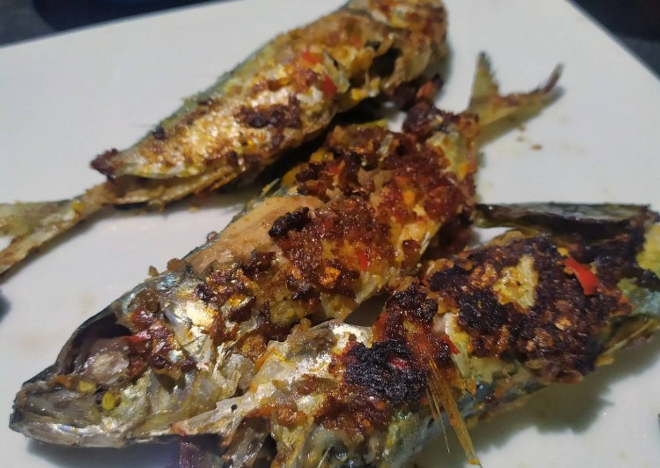 Kembung bakar khas padang