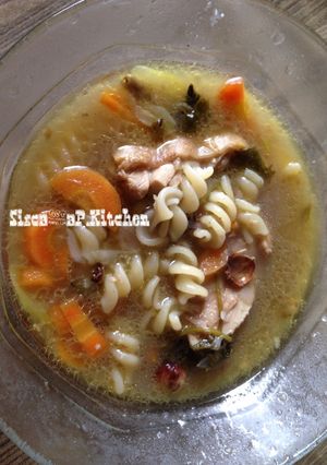 Foto resep Sop ayam makaroni