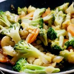 A picture of Stir fried Mixed Veggies-Diet Recipe.