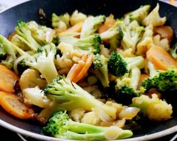 The New Way Making Recipe Stir fried Mixed VeggiesDiet Recipe Delicious