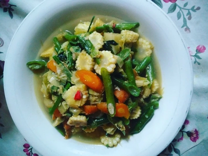 Cara Gampang Membikin Resep Tumis jagung muda putren yang  Bikin Ketagihan Anti Ribet, Bikin Ngiler