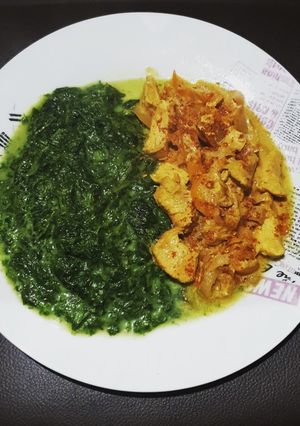 Une photo de Poulet coco curry