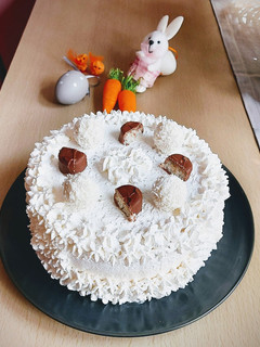Mascarponés kókusztorta recept fotója