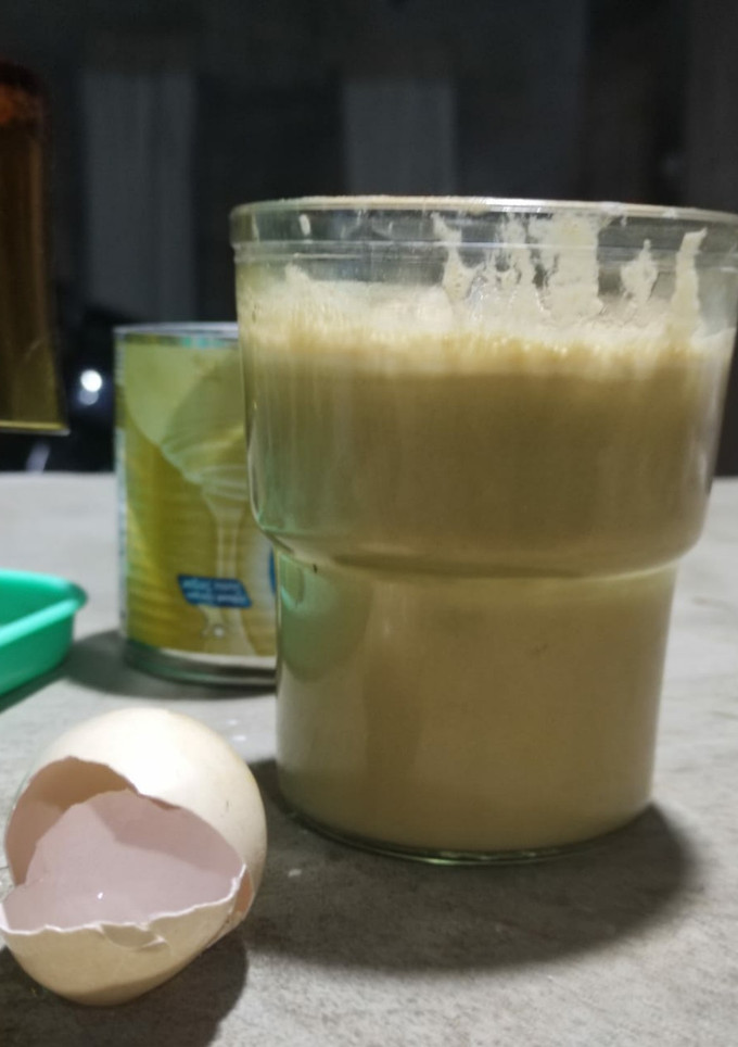 Foto resep TST (Teh Susu Telur)
