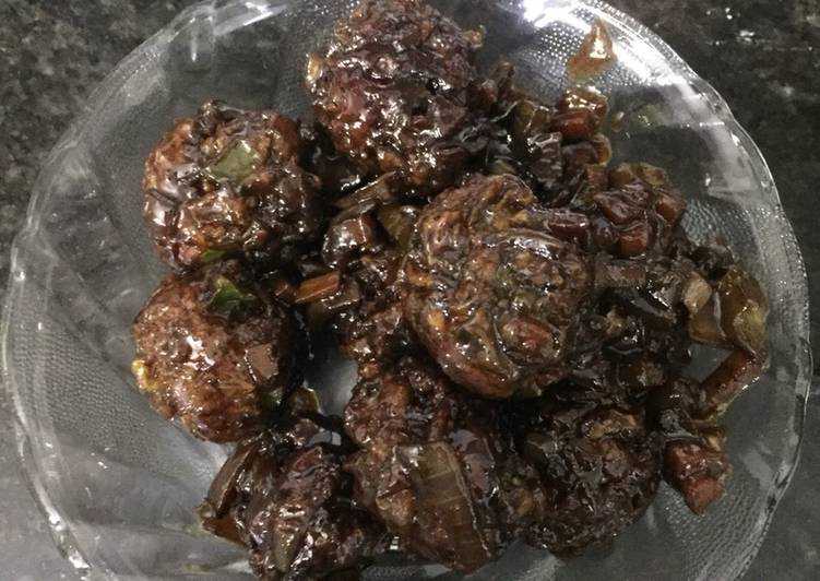 Steps to Prepare Quick Dry manchurian