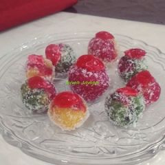 A picture of Marzi paan balls.