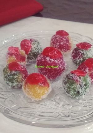 A picture of Marzi paan balls.