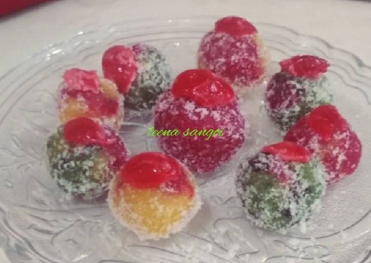 Steps to Make Homemade Marzi paan balls