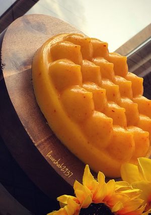 عکسی از دستور دسر زعفرانی 💛😋