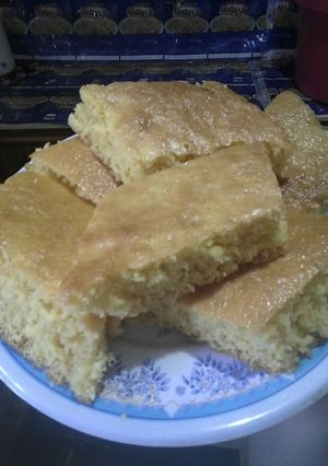 صورة لوصفة كيكه عاديه
