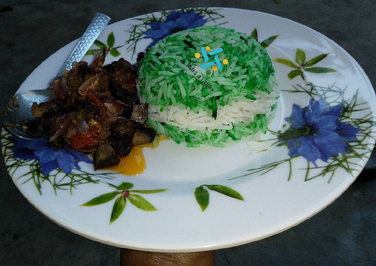 Recipe of Homemade Independence Rice and kidney sauce