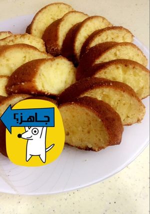 صورة لوصفة كيكه البرتقال الهشه 🍪