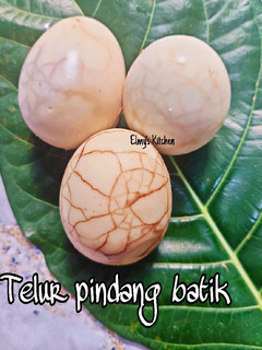 Foto resep Telur pindang batik
