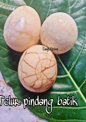 Foto resep Telur pindang batik