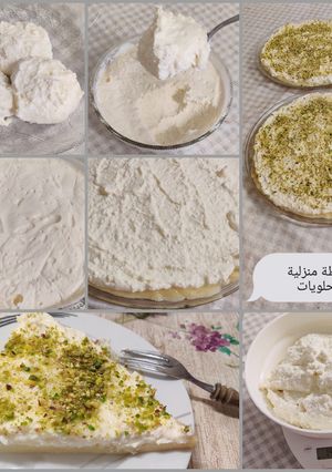 صورة لوصفة القشطة المنزلية لجميع الحلويات
