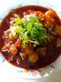 Kacche tamatar ki sabzi