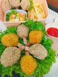 Kaki Naga With Oat Crumbs