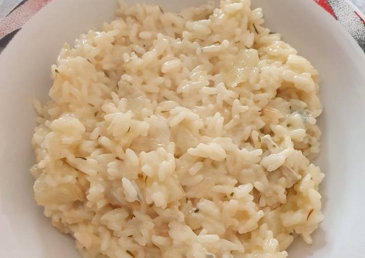 Risotto pere e gorgonzola