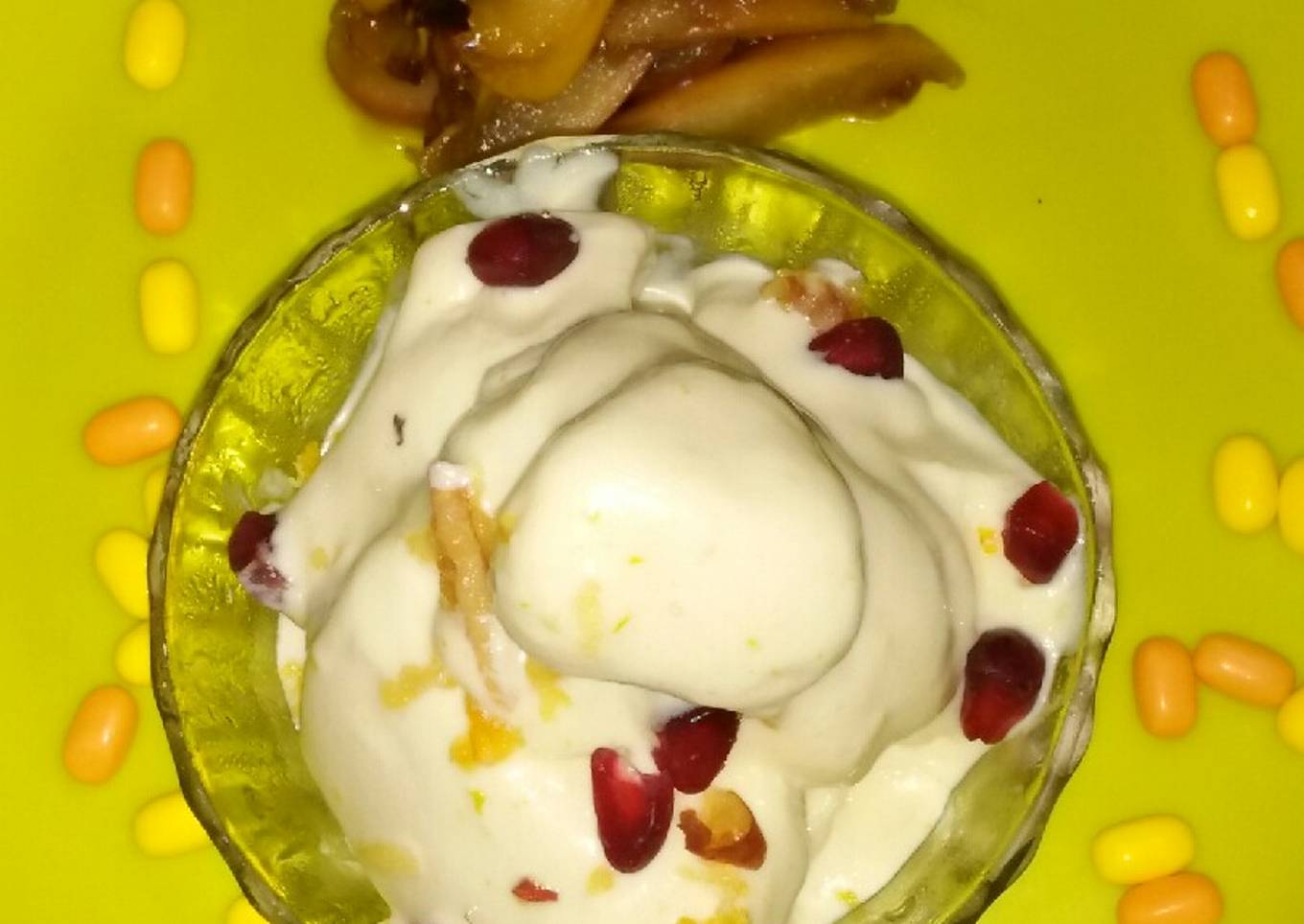 Curd Apple Kulfi