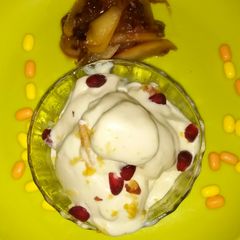 A picture of Curd Apple Kulfi.