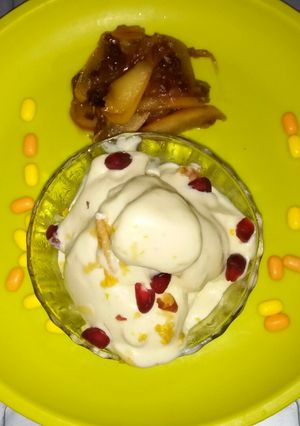 A picture of Curd Apple Kulfi.