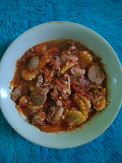 Foto resep Sambal Cumi Bakso Sayur