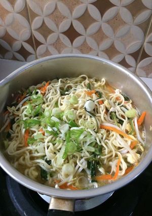 Foto resep Mie Jawa Kaldu Ayam Sehat