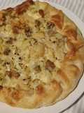 Quiche di cavolfiore, gorgonzola e noci
