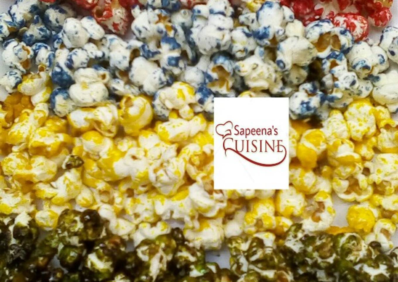 Rainbow popcorn