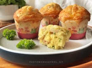 Foto resep Mozarella muffin