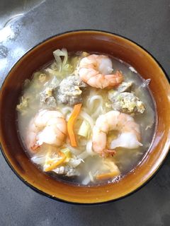 A picture of Noodle Soup.