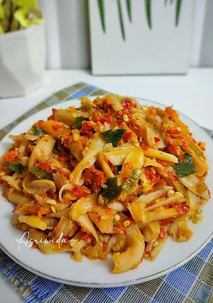 Foto resep Tumis Jamur Daun Jeruk