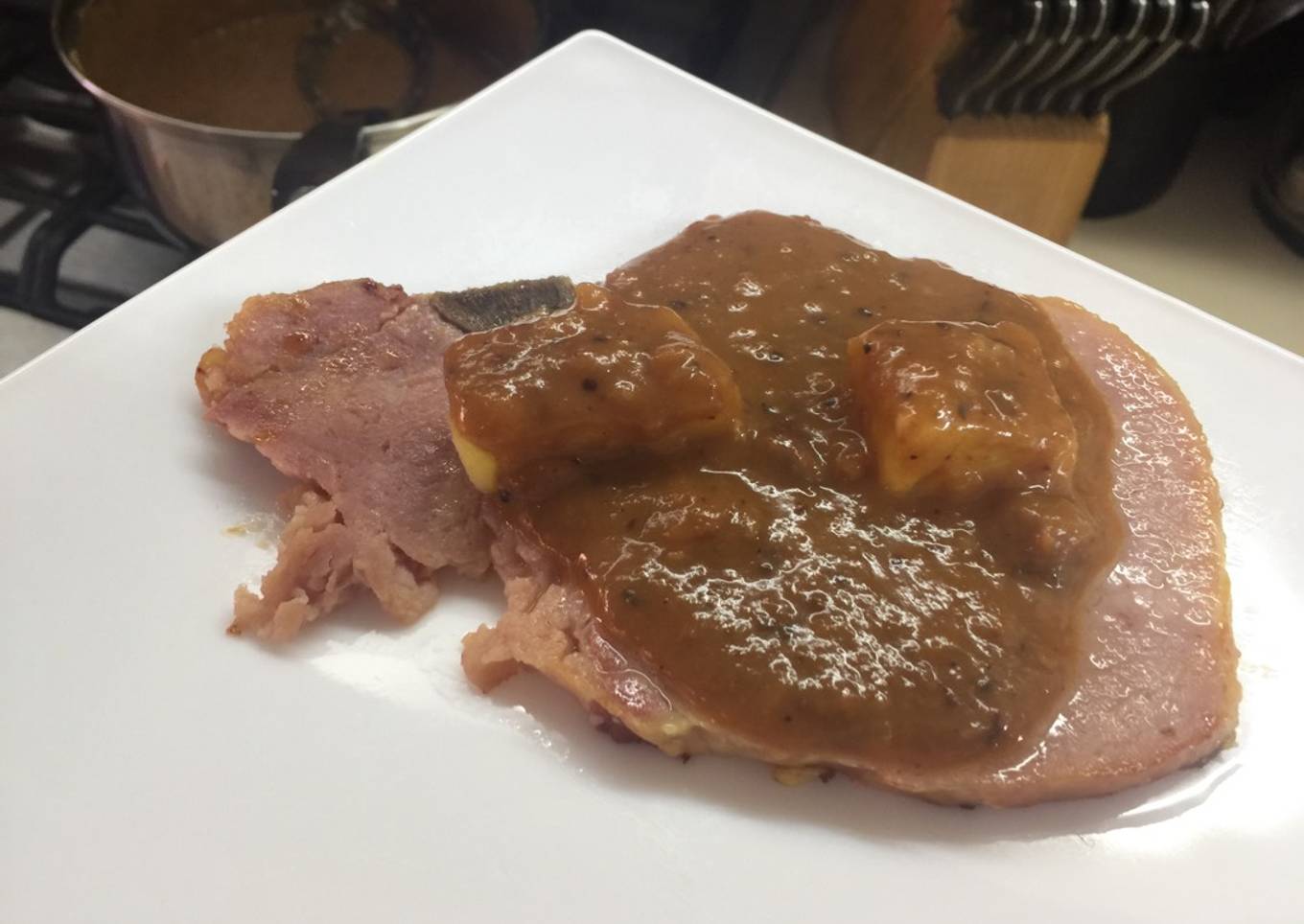 Chuletas de cerdo al Tamarindo Sonorense