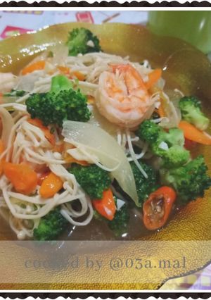 Foto resep Tumis Brokoli Enoki