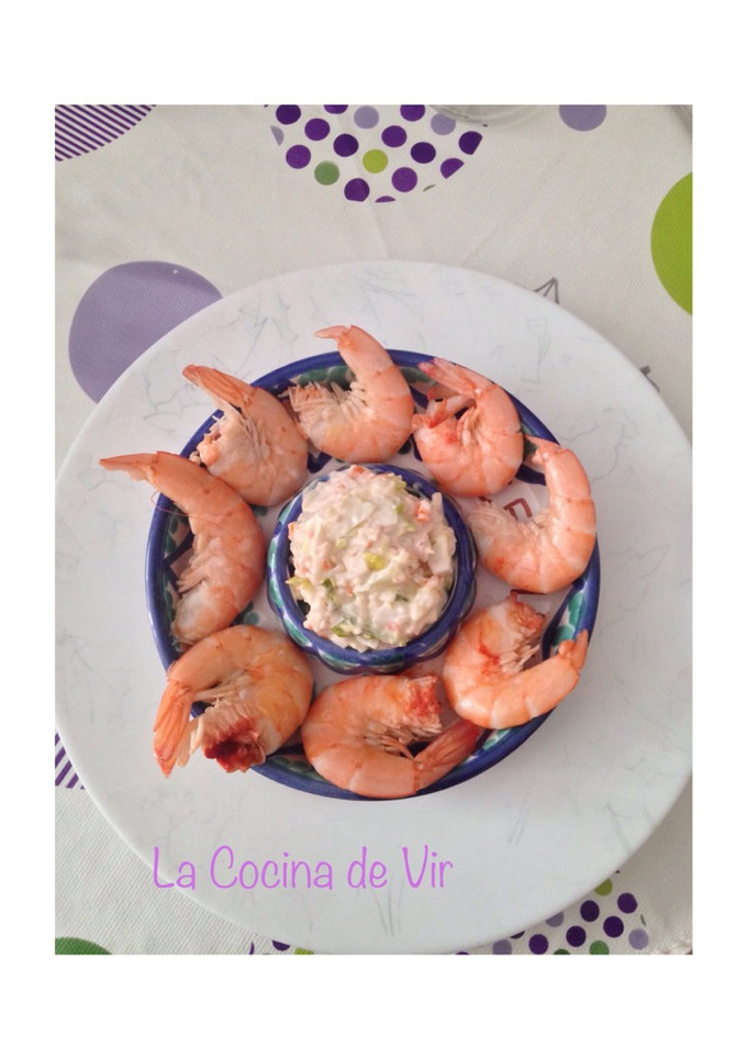 Una foto de Chaca o ensaladilla de cangrejo 🦀