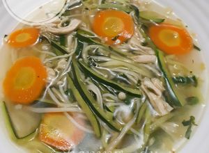 Foto resep Mie Zucchini Enoki