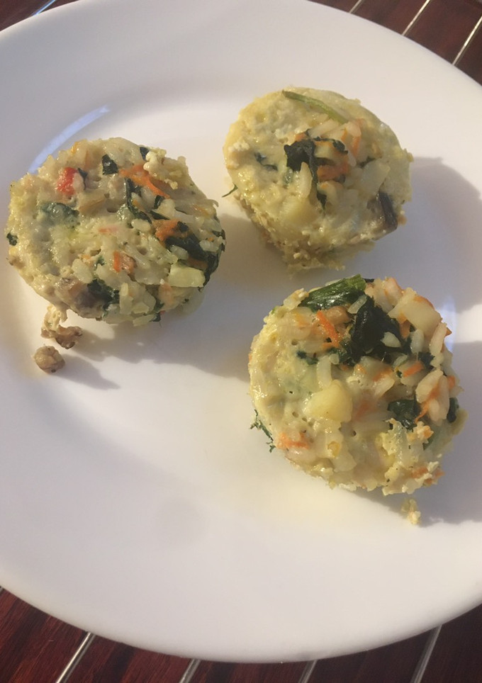 Una foto de Tortilla de acelga para bebes