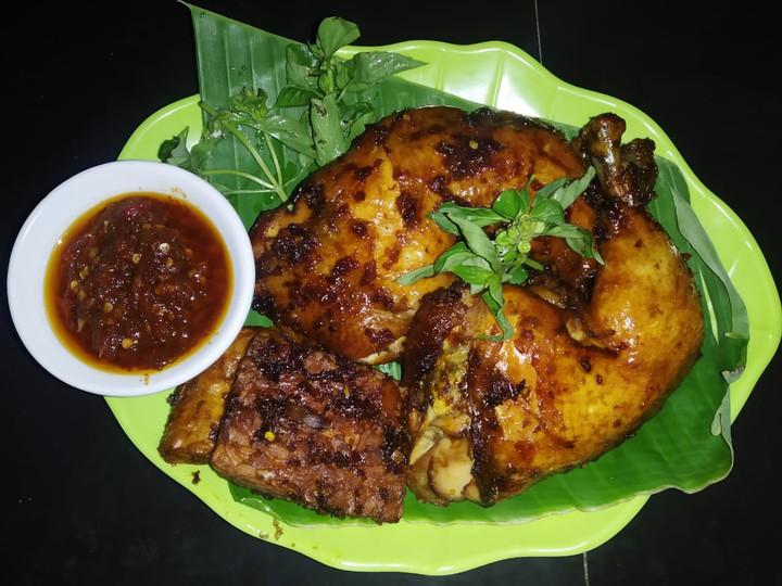 Cara Gampang Menyiapkan Ayam bakar bumbu bacem Anti Gagal