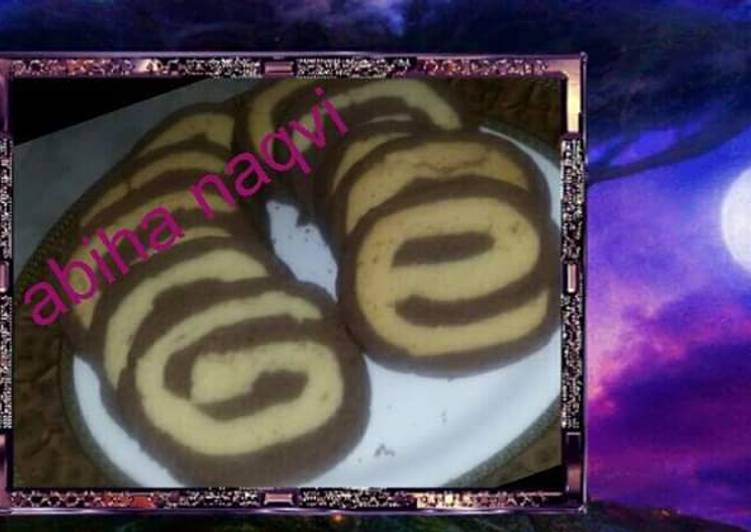 Pine wheel cookies