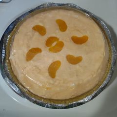 A picture of Orange Jello "One Slice" Pie.
