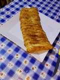 Trenza de hojaldre con Pavo y Queso