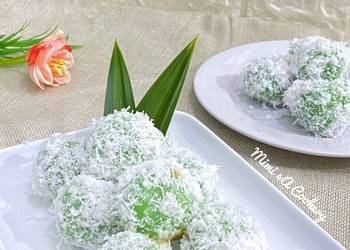 Resep Terbaik Klepon Ketan Pandan (tanpa kapur sirih) Lezat Mantap