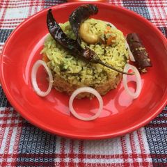 Veg Hyderabadi Biryani A picture of Veg Hyderabadi Biryani.