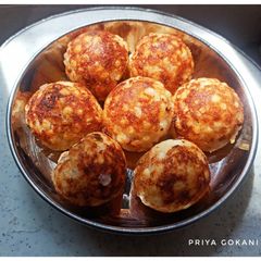 A picture of Shravan Special - Sabudana Vada in Appe Pan.