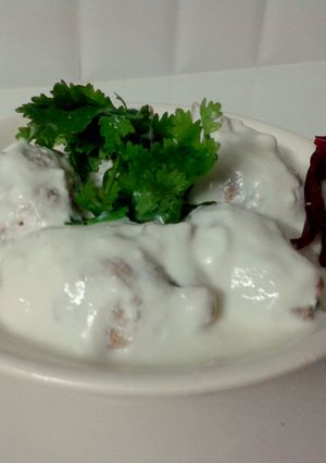 A picture of Curd Vada.